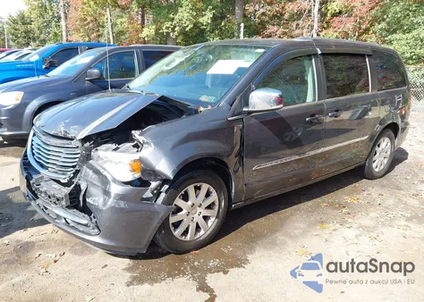 2012 Chrysler Town & Country Touring-L из США, поврежденный, VIN 2C4RC1CG5CR199604